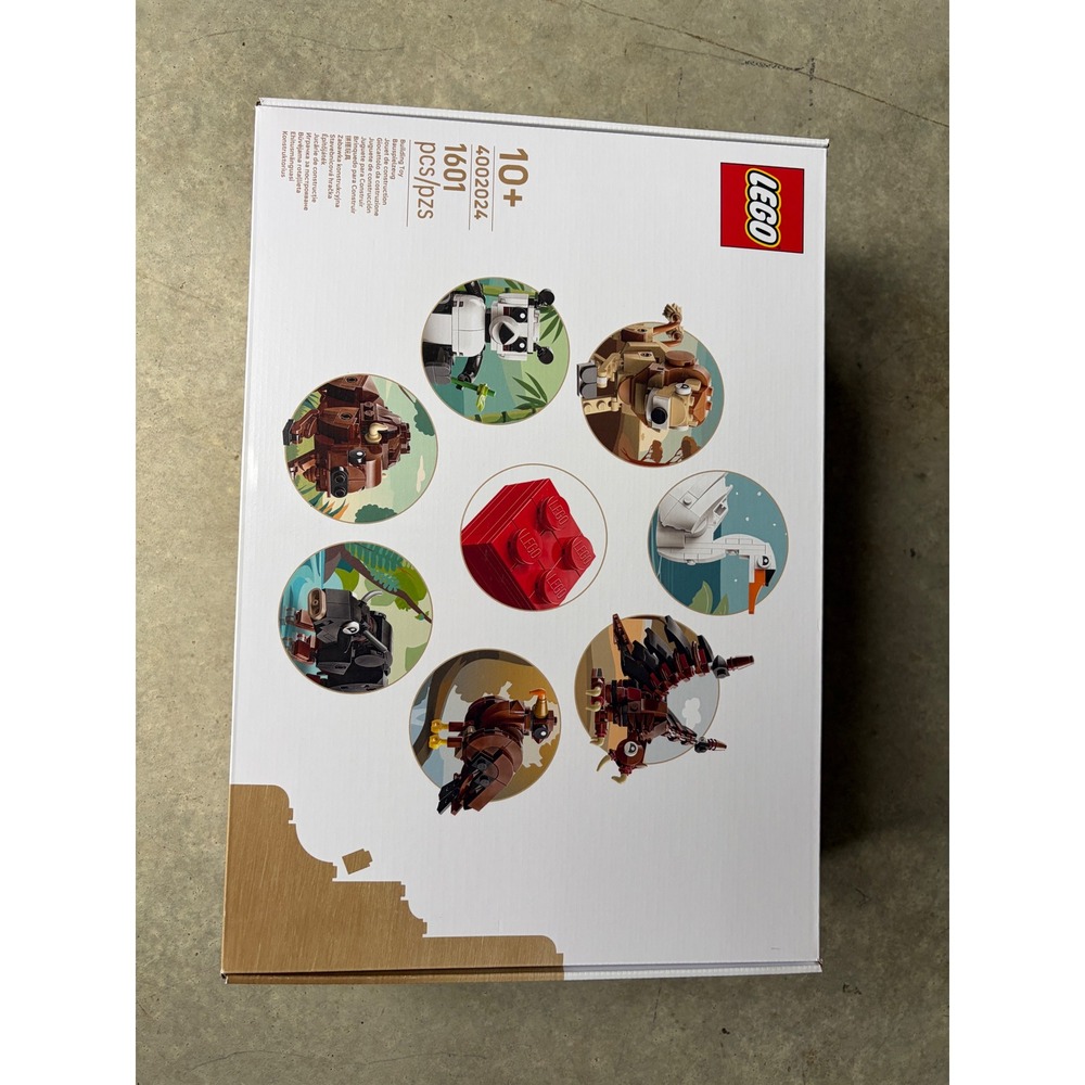 LEGO 4002024 Employee Gift 2024 National Animals 1601 Pcs Limited Edition New